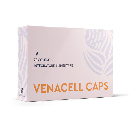 VENACELL CAPS | Contro la ritenzione idrica - Amorella Natural Life - Integratori Naturali
