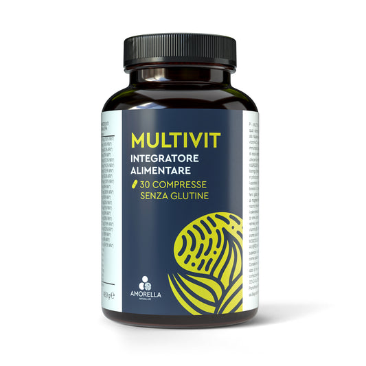 MULTIVIT | Il multivitaminico più completo - Amorella Natural Life - Integratori Naturali